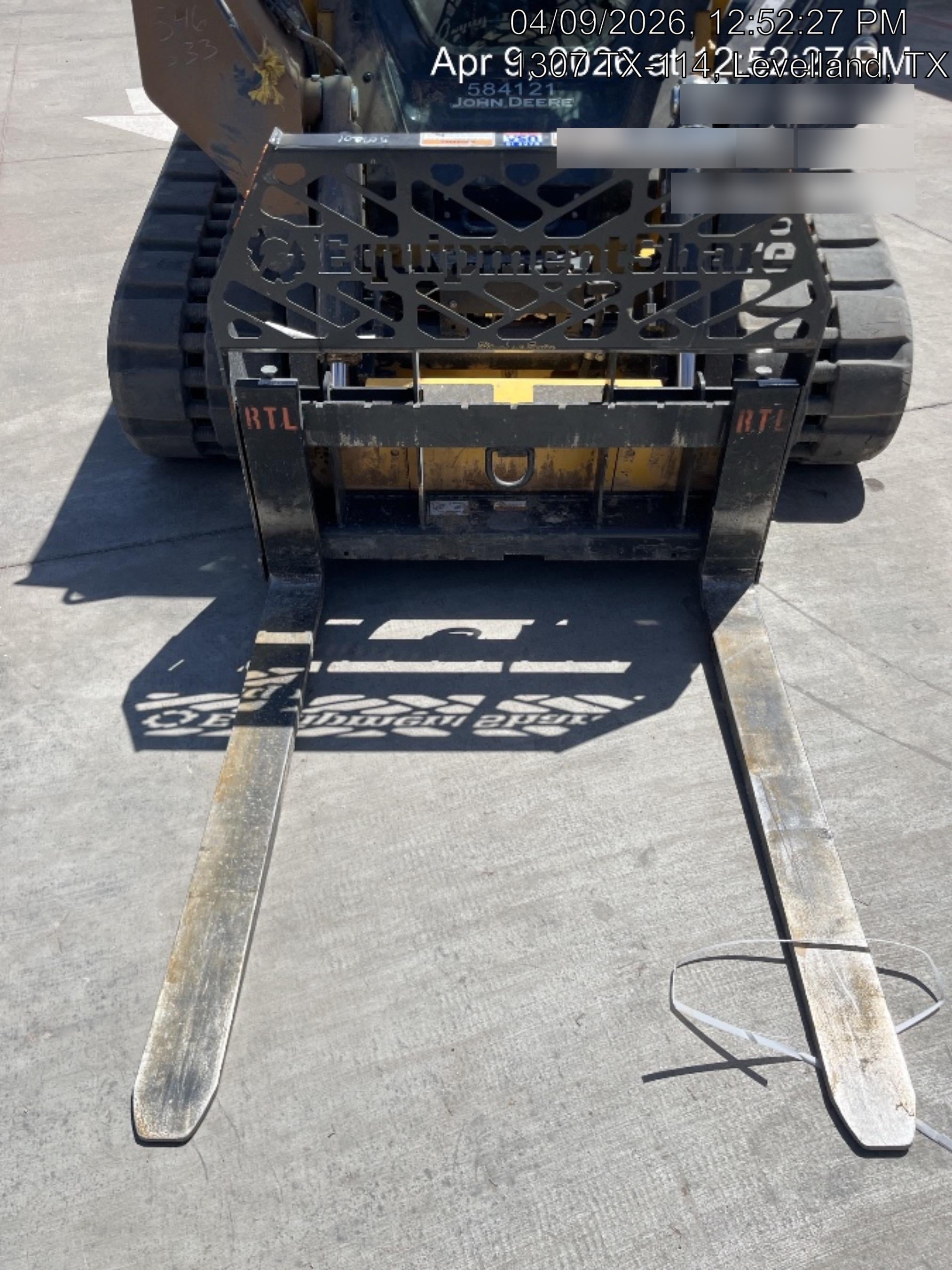 2025 PALADIN 72" Skid Steer Forks