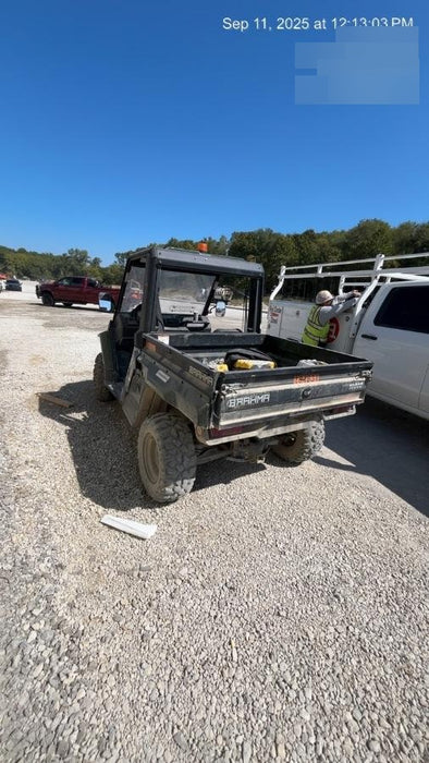 2021 Yanmar YU1000 Canopy, Steel Wheel, Poly WindShield, Beacon, Backup Alarm