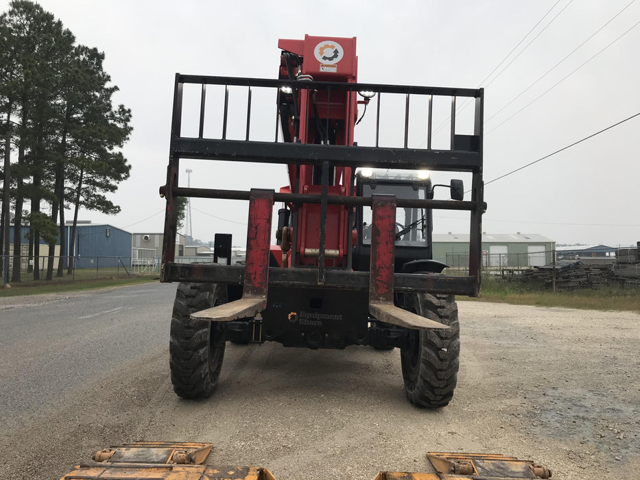 2019 Manitou MTA8044 74hp T4F, Cab/Heat/Air, Cab and Boom LED work lights, Auxiliary Hydraulics, Solid Tires, Amber strobe, Lift Hook 66" Carriage, 60" Forks