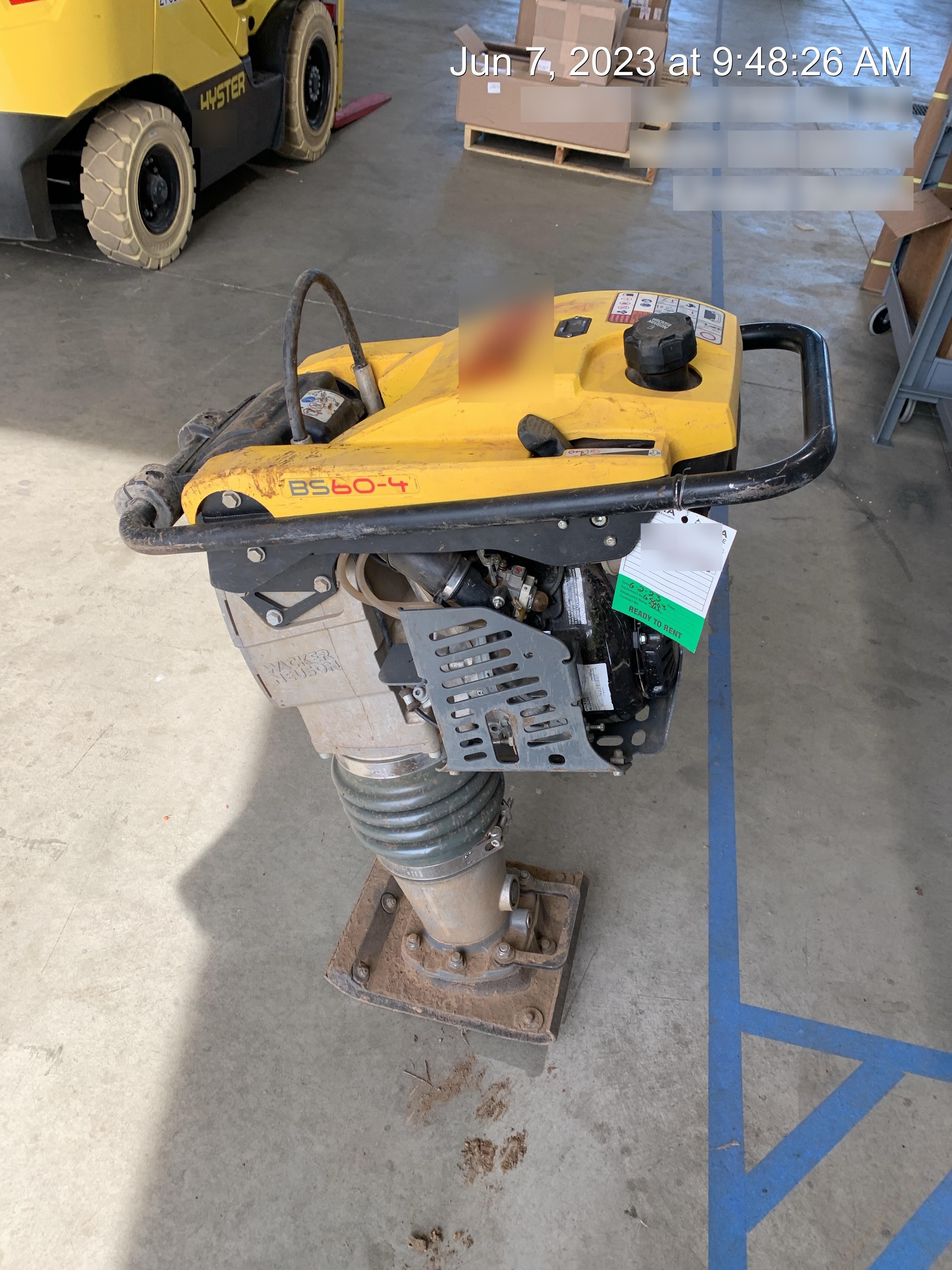 2020 WACKER NEUSON BS60-4As