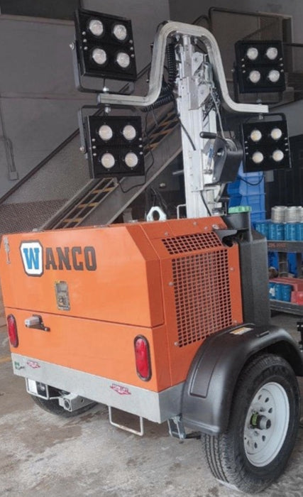 2023 Wanco WLTT-4MM4K Diesel, Deep Sea Controller, Shore Power Plug, Auto Start, (4) 350W LED Floodlights, 4kW Generator, 60 Gal Fuel Tank, 2" Ball, T3