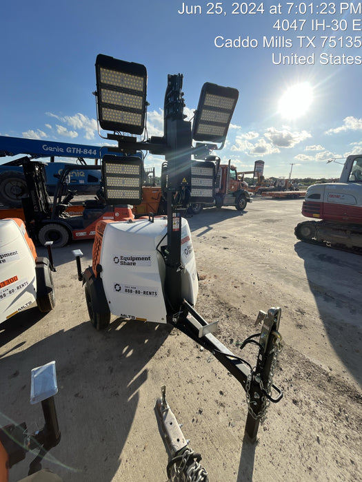 2024 Generac MLT2 Diesel, Flex Switch 120V Input, Powerzone Controller, 
(4) 320W LED Lights, 4kW Generator, 39.9 Gal Fuel Tank, 2" Ball, T3