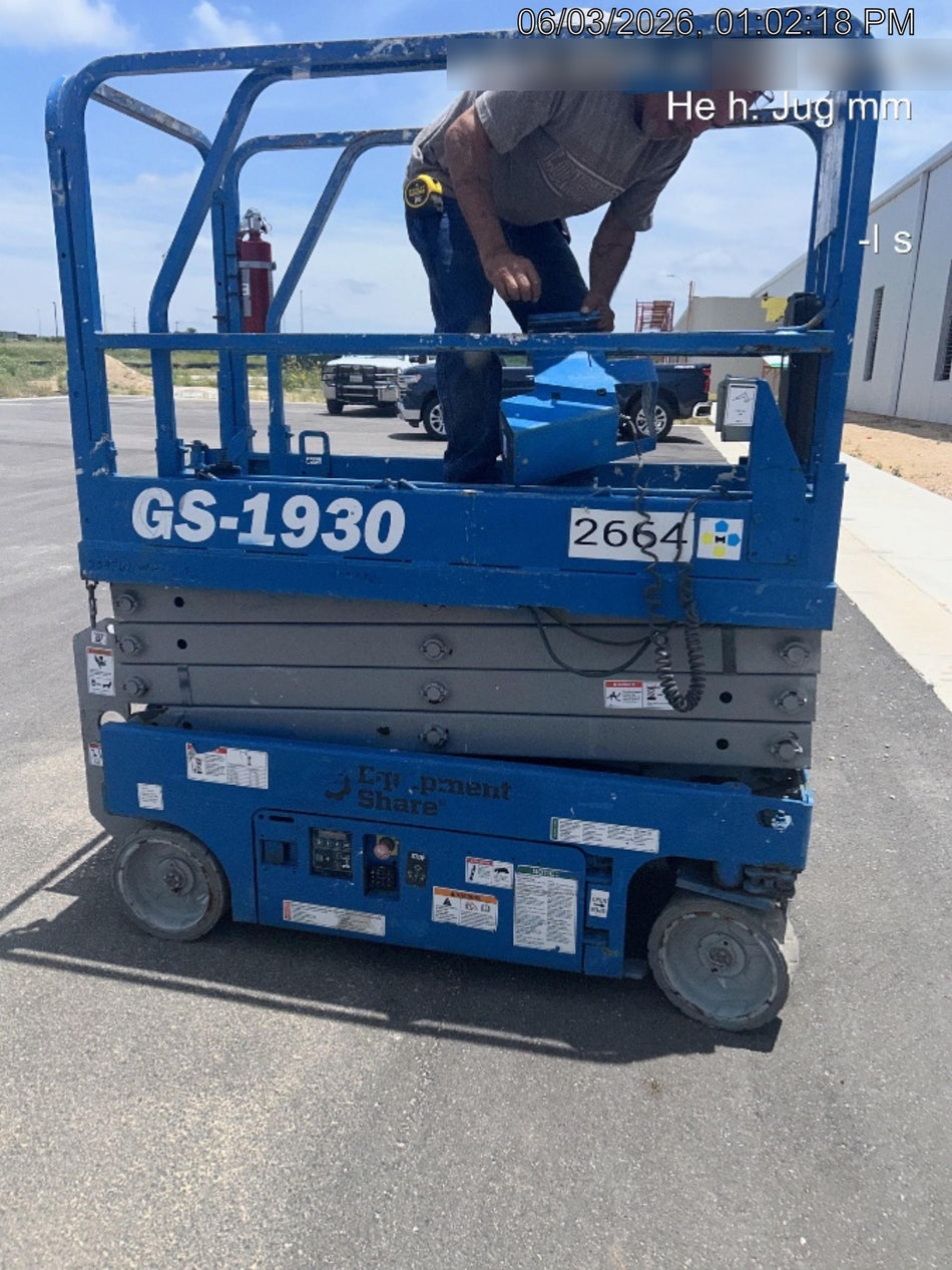 2017 Genie GS-1930 Genie GS-1930 Scissor Lift