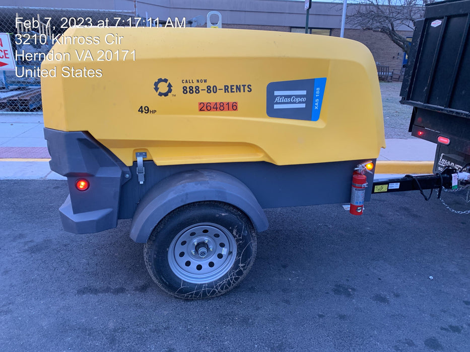 2022 ATLAS COPCO XAS188 CWK