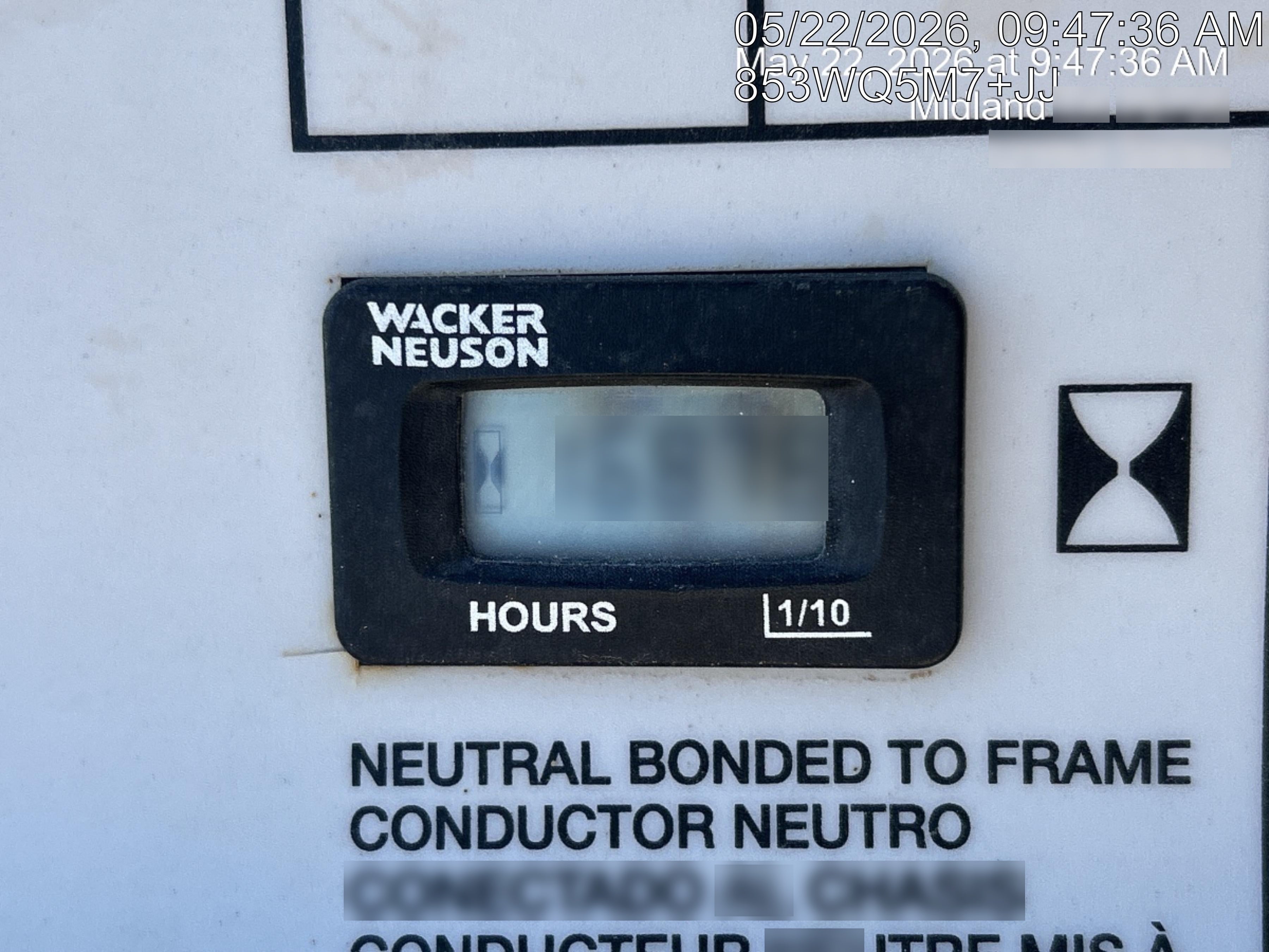 Wacker Neuson LTV6K-MH Wacker Neuson LTV6K Towable Light Tower