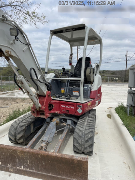 2021 TAKEUCHI TB235-2R