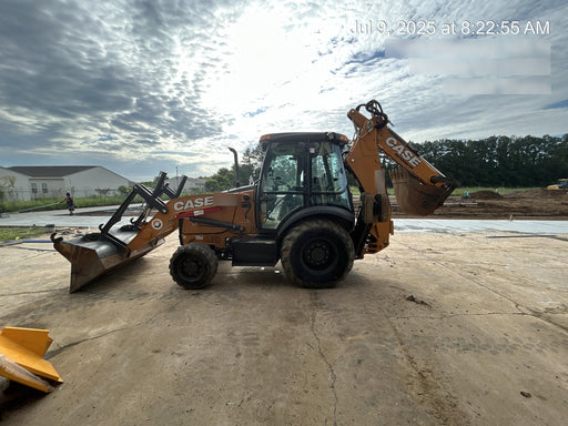 2020 Case 580N EP - Extendable Backhoe Cab/Heat/Air, 4WD, Extendable Stick, Pilot Controls, 2 Way Hydraulics, Ride Control, TAG Manual QC