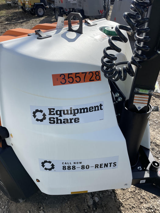 2023 Generac MLT2 Diesel, Flex Switch 120V Input, Powerzone Controller, 
(4) 320W LED Lights, 4kW Generator, 39.9 Gal Fuel Tank, 2" Ball, T3