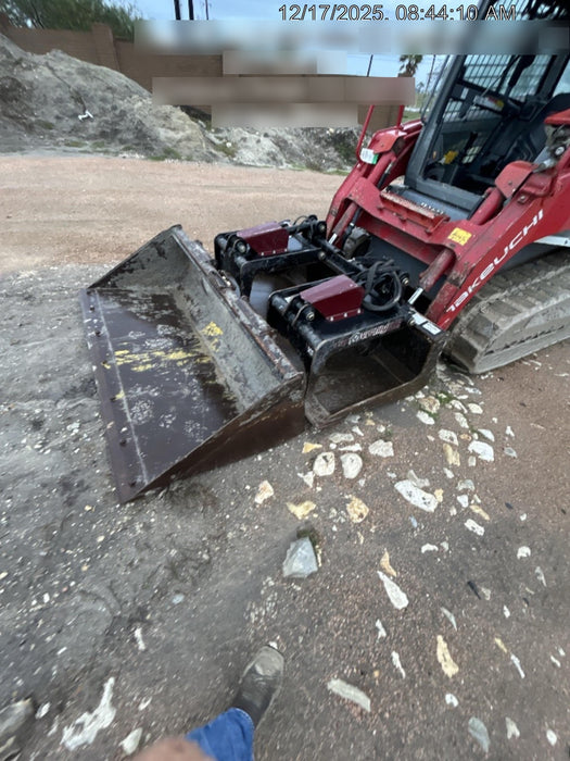 2020 Takeuchi TL12R2-CR Cab/Heat/Air, Hydraulic QC