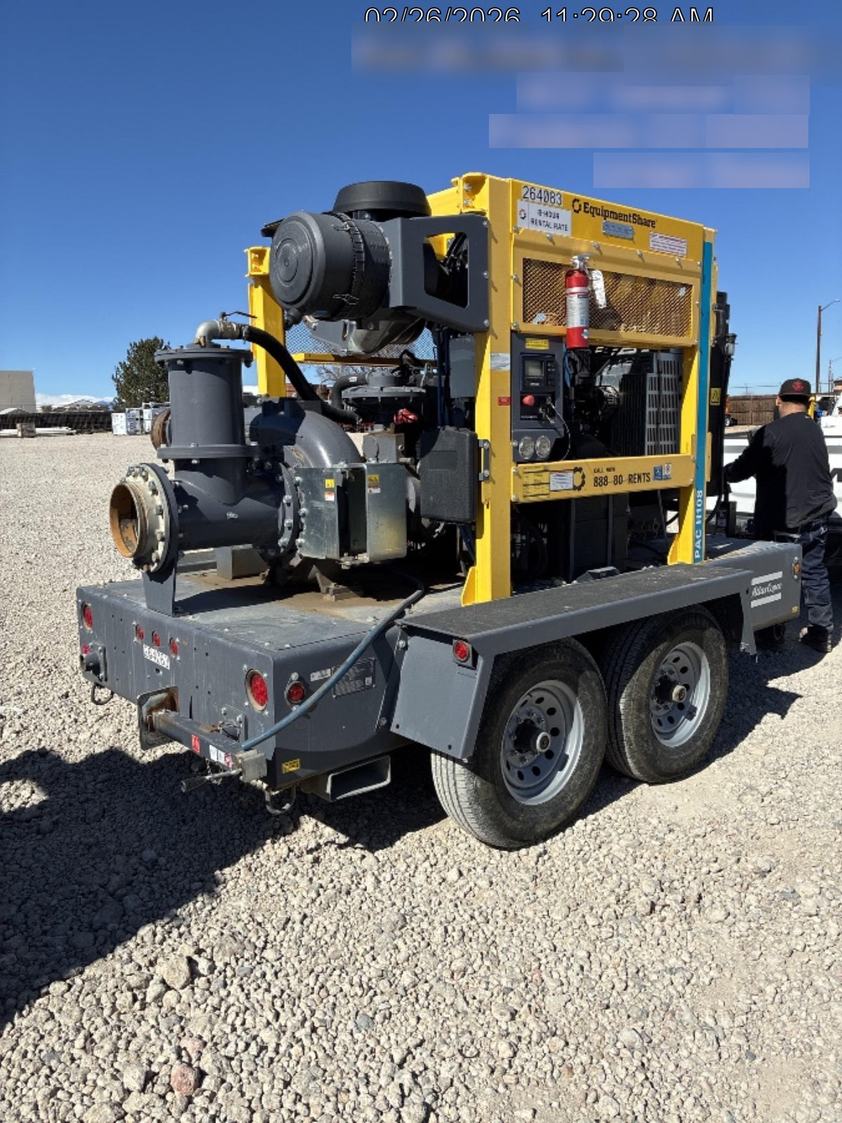 2022 ATLAS COPCO PAC H108 JD