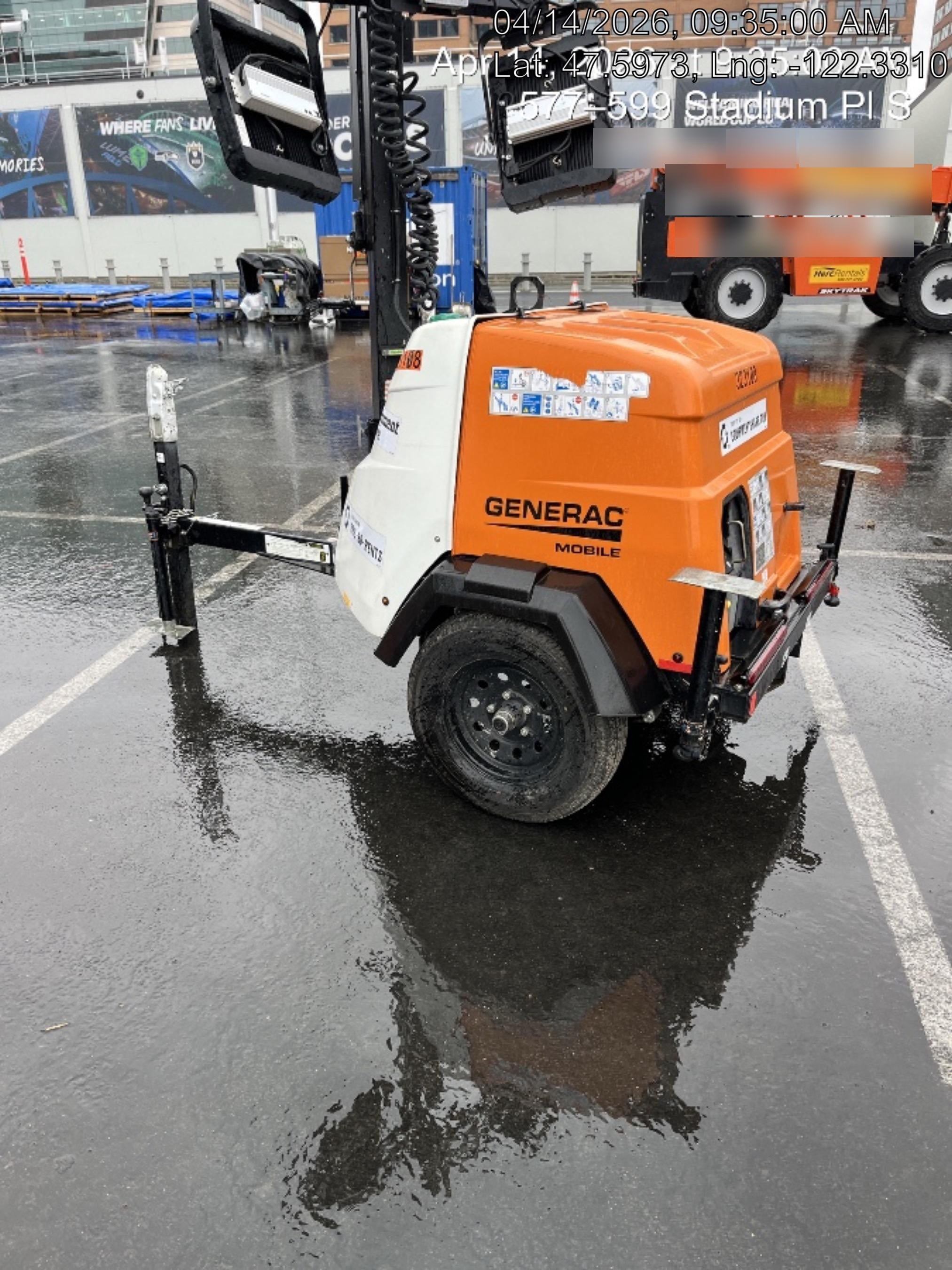 2023 Generac MLT2 Diesel, Flex Switch 120V Input, Powerzone Controller, (4) 320W LED Lights, 4kW Generator, 39.9 Gal Fuel Tank, 2" Ball, T3