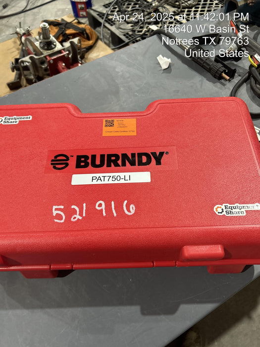 2025 BURNDY PAT750LI
