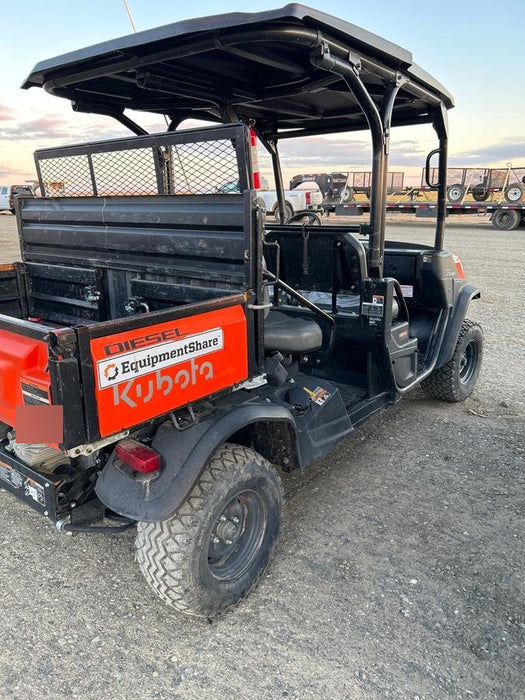 2022 Kubota RTV-X1140W-H Plastic Canopy, Windshield Acrylic Clear, LED Strobe Light, Wire Harness Kit, Back up Alarm