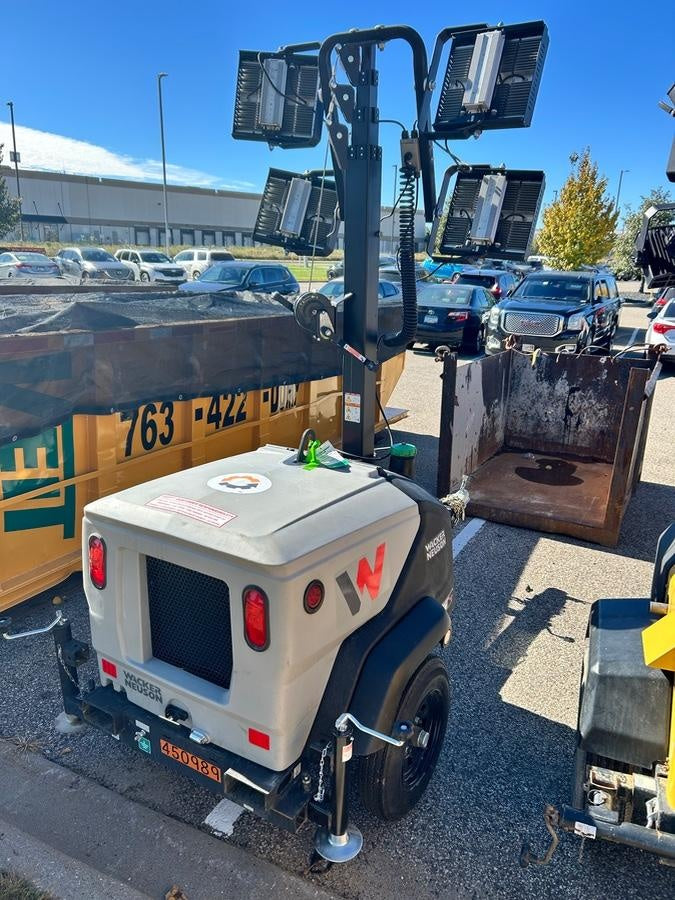 2024 Wacker Neuson LTT4 Diesel, Kohler KDW702, Deep Sea Controller, Auto Start, LED 320W, Bypass Outlet, T3