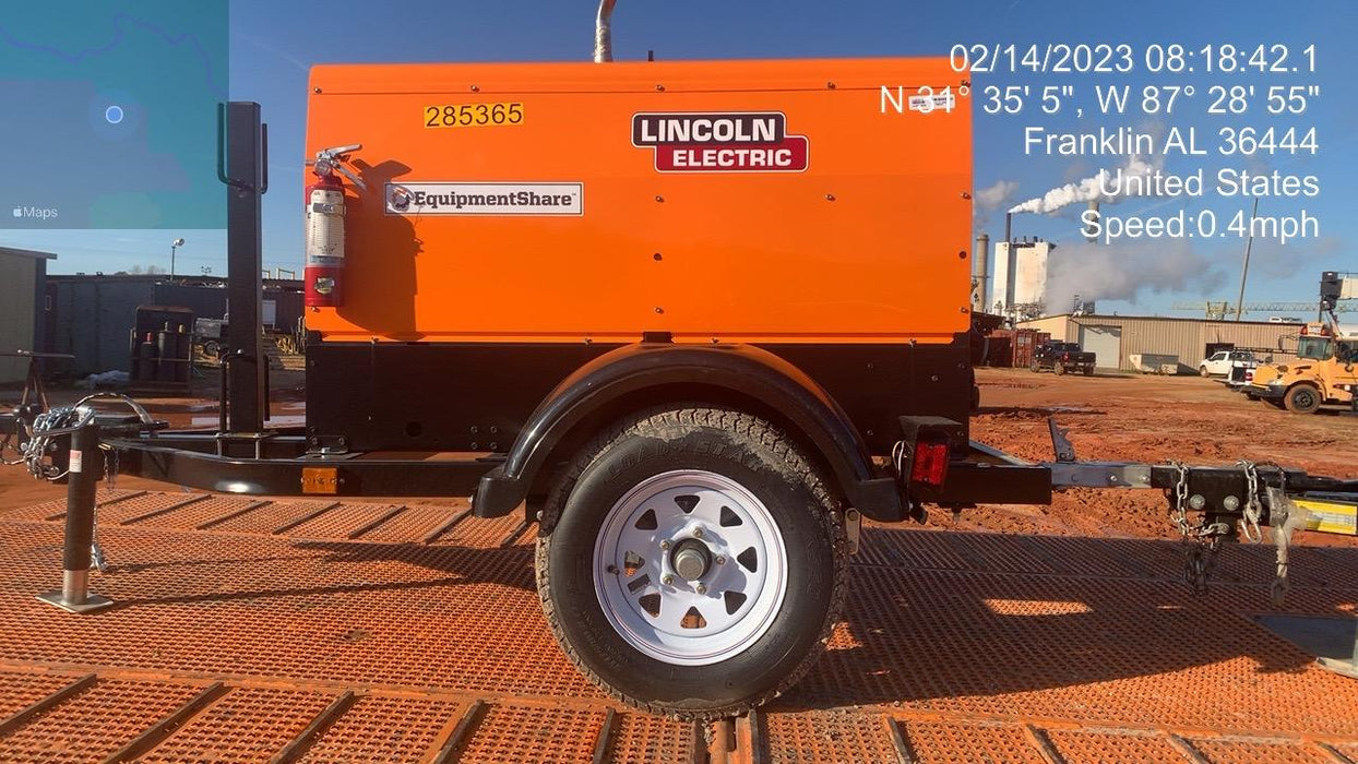 2022 Lincoln Electric LE400 Kubota V1505, Trlr, Cable Rack, Light Kit, ES Decals, T3