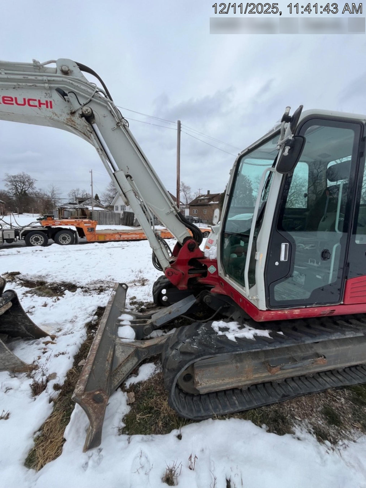 2020 Takeuchi TB290C Cab/Heat/Air, Rubber Tracks, Manual TAG QC