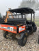 2022 Kubota RTV-X1140W-H Plastic Canopy, Windshield Acrylic Clear, LED Strobe Light, Wire Harness Kit, Back up Alarm