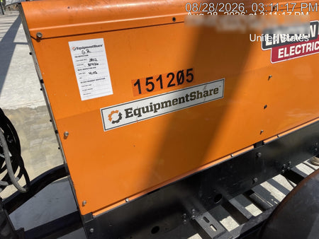 2021 Lincoln Electric Vantage 322 Vantage 322 Ready Pak 3 w/ Telematics & Decals, ORANGE (includes trailer, cable rack, fender light kit)