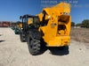 2019 JCB 510-56 Open ROPS, 74 HP, Solid Tires, Worklights, Beacon, Aux Hydraulics, Lifting Eye 60" Carriage/60" Forks