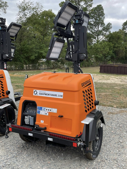 2024 Generac MLT6SKDS-STD4 ELEC WINCH Diesel, Electric Winch Mast, Powerzone Controller, (4) 320W LED Lights, 4kW Generator, 39.9 Gal Fuel Tank, 2" pintle, T3