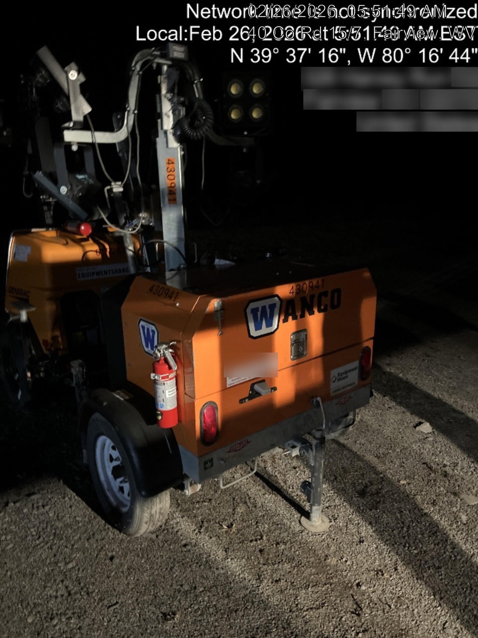 2024 Wanco WLTT-4MM4K Diesel, Deep Sea Controller, Shore Power Plug, Auto Start, (4) 350W LED Floodlights, 4kW Generator, 60 Gal Fuel Tank, 2" Ball, T3