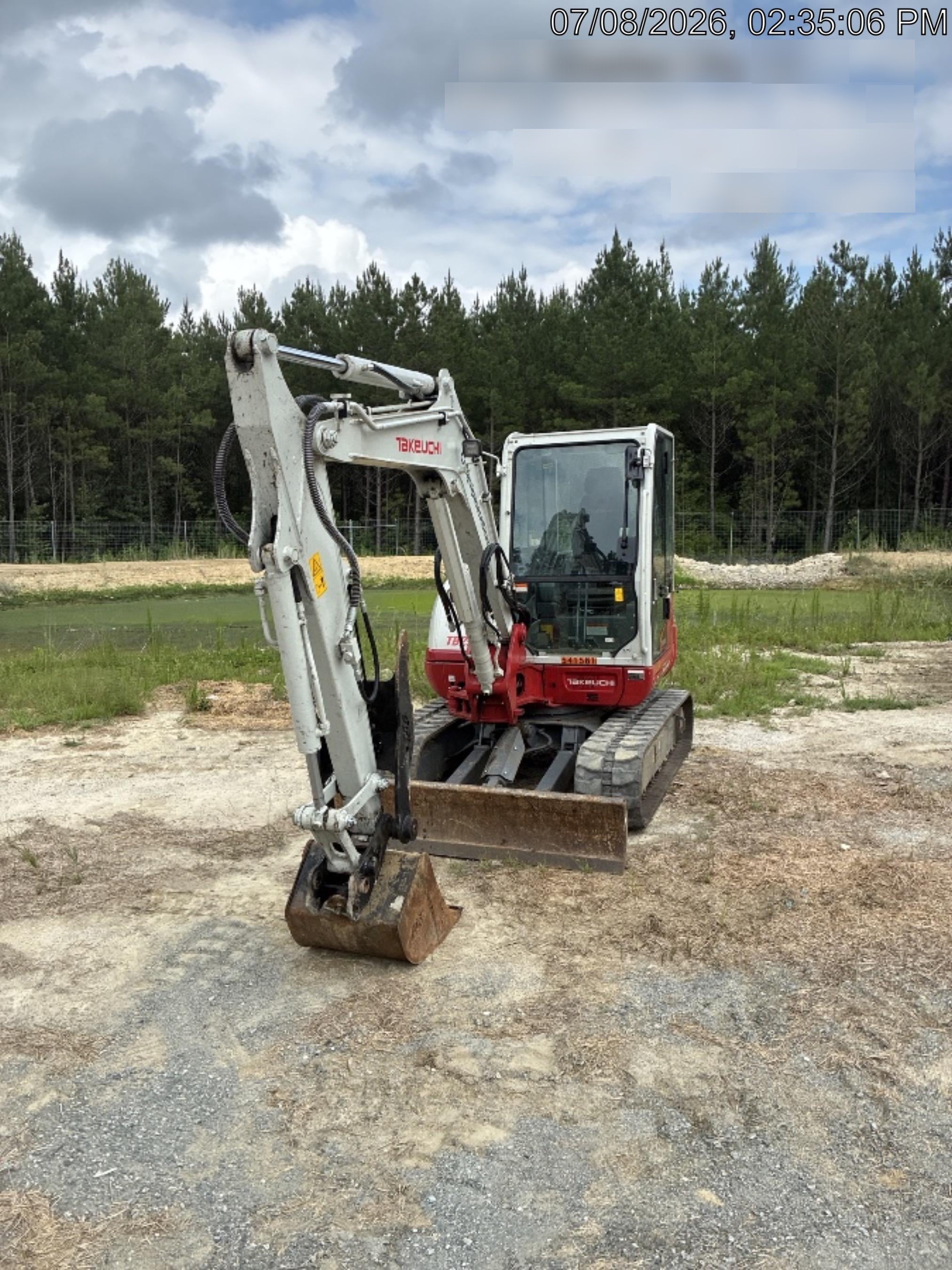 2025 TAKEUCHI TB250-2CR