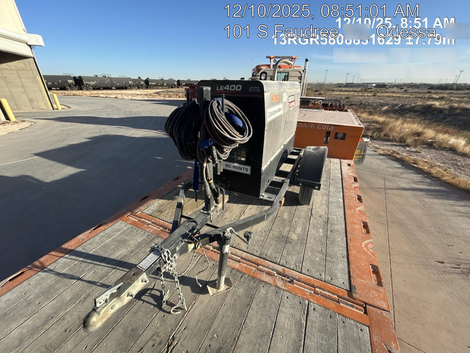 2024 Lincoln Electric LE400 Kubota V1505, Trlr, Cable Rack, Light Kit, ES Decals, T3