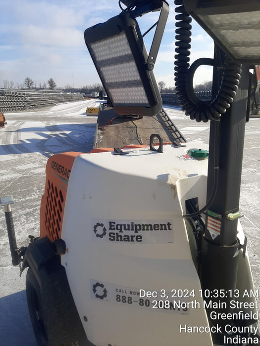 2024 Generac MLT2 Diesel, Flex Switch 120V Input, Powerzone Controller, 
(4) 320W LED Lights, 4kW Generator, 39.9 Gal Fuel Tank, 2" Ball, T3