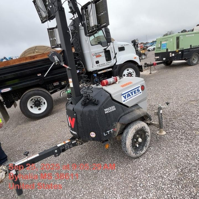 2024 Wacker Neuson LTT4 Diesel, Kohler KDW702, Deep Sea Controller, Auto Start, LED 320W, Bypass Outlet, T3