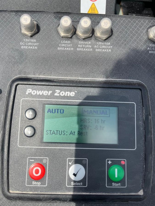 2025 Generac MLT6SMDS Diesel, Mitsubishi / Final Tier 4 Engine, 10.5 HP @ 1800 RPM, (4) 320W G4 LED's, Brushless Excitation, Capacitor Regulated, Vertical Mast, Manual Winch, 5kW Export Power, Power Zone Auto Light Controller