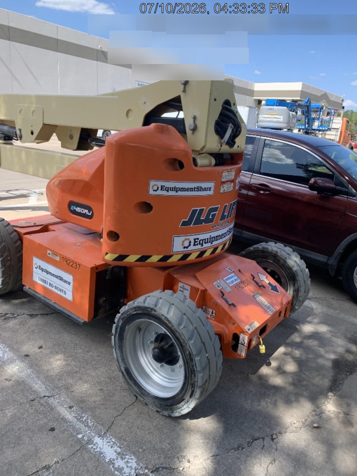 2021 JLG E450AJ