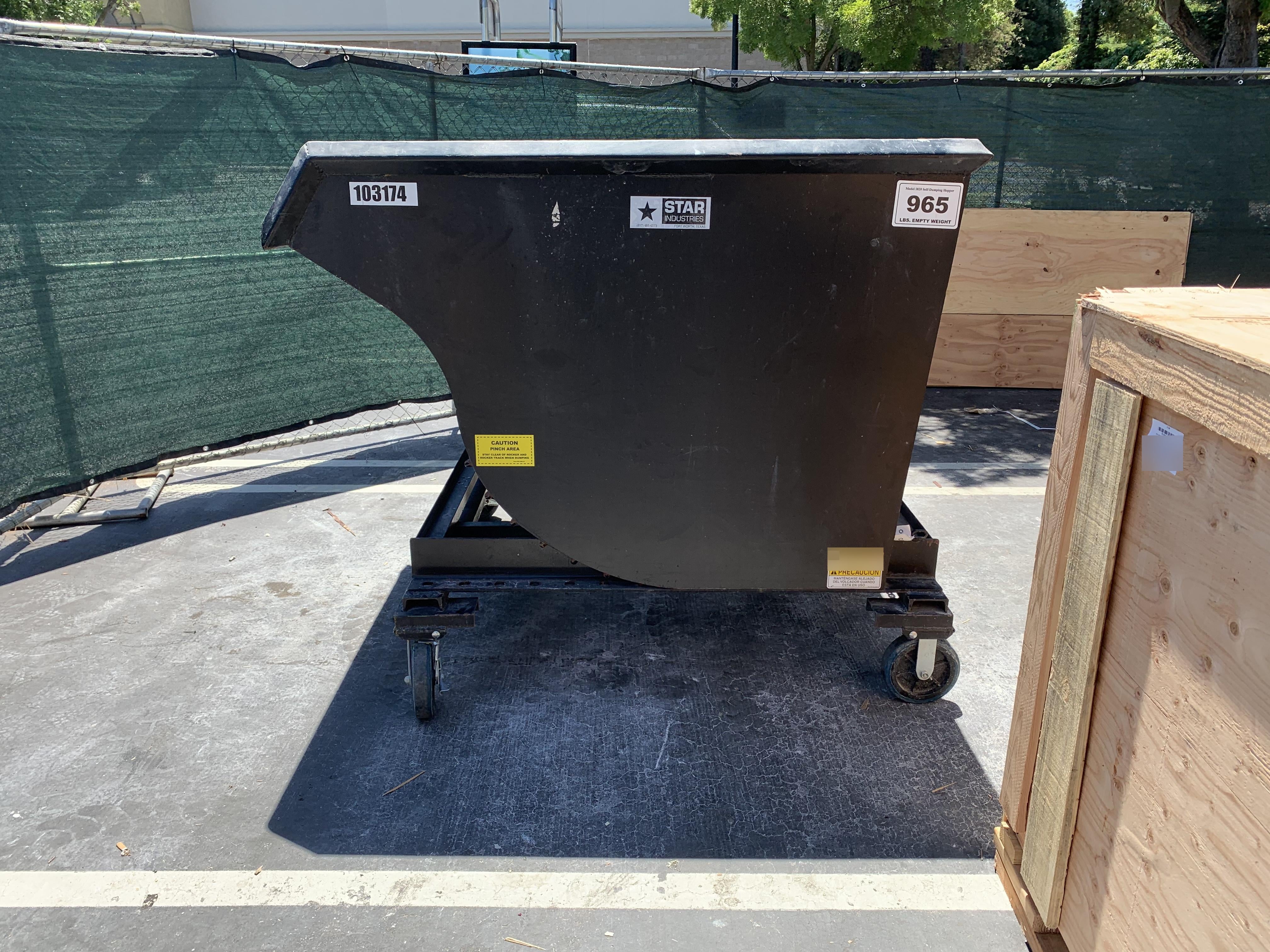 2020 STAR INDUSTRIES M-1820 - Self-Dump Hopper