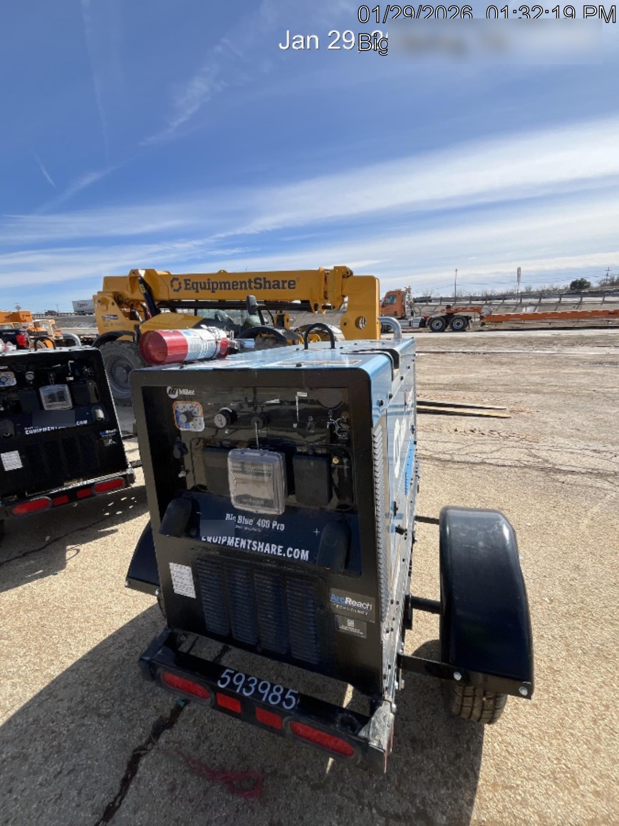 2025 MILLER ELECTRIC BIG BLUE 400