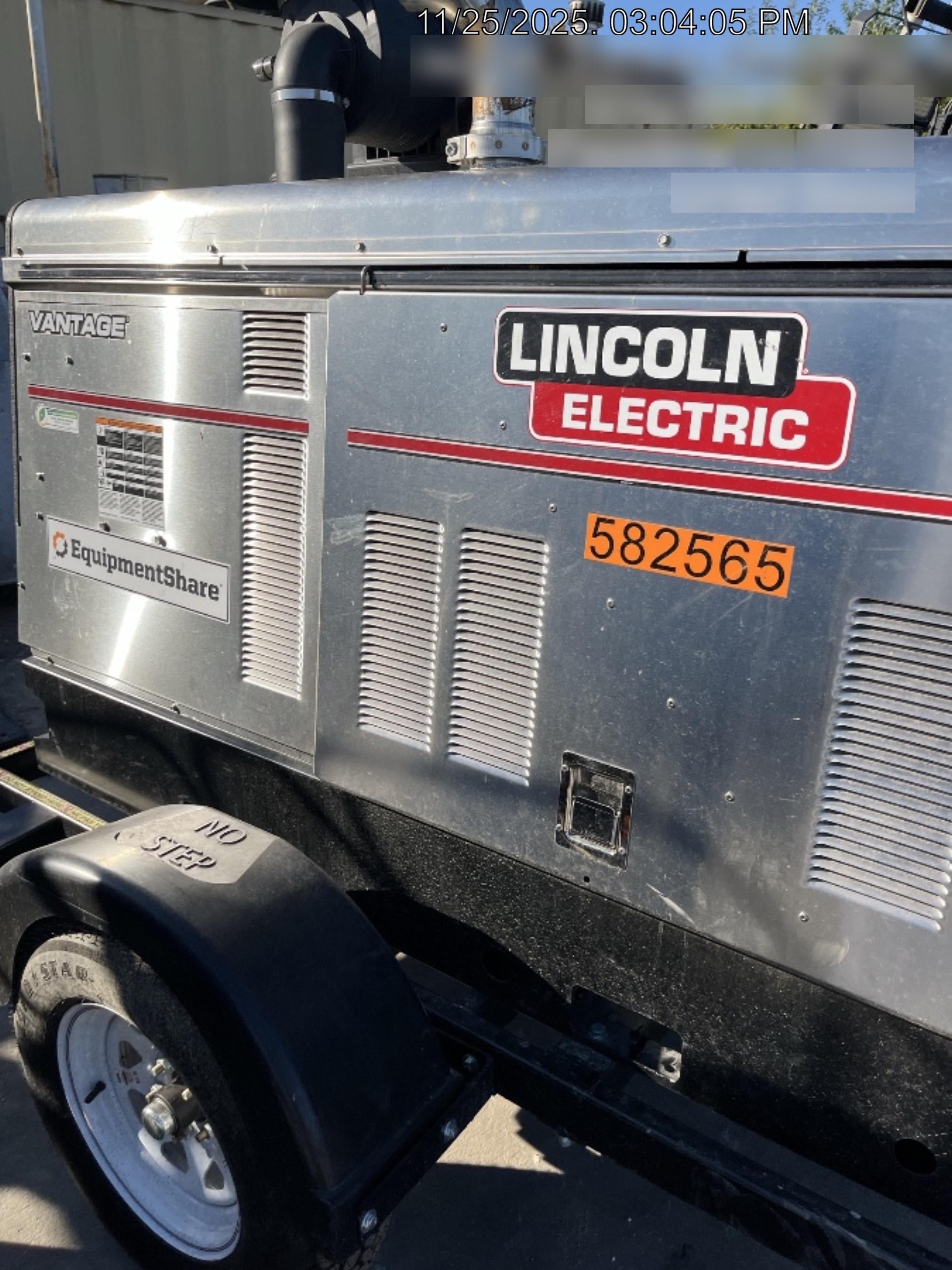 2025 LINCOLN ELECTRIC Vantage 549X
