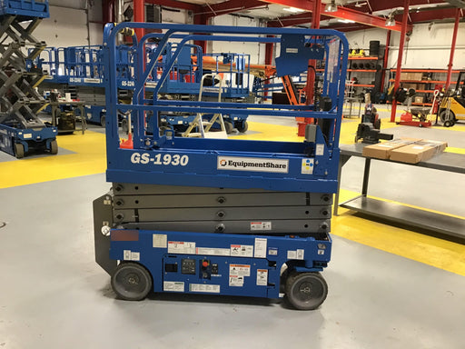 2020 Genie GS-1930 Fixed rails with chain entry gate - Pre A92.20