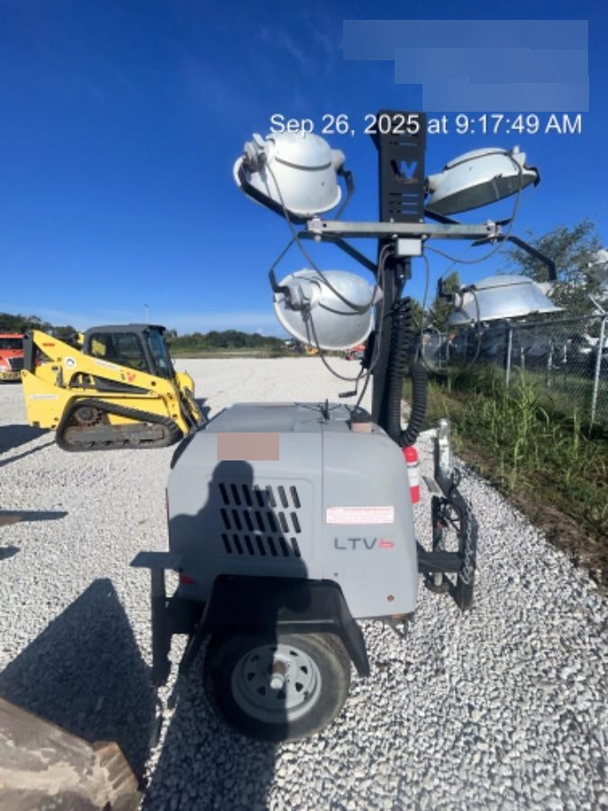 2019 Wacker Neuson LTV6L-MH Wacker Neuson LTV6L Mobile Light Tower w/Fuel Level Sensor Installed