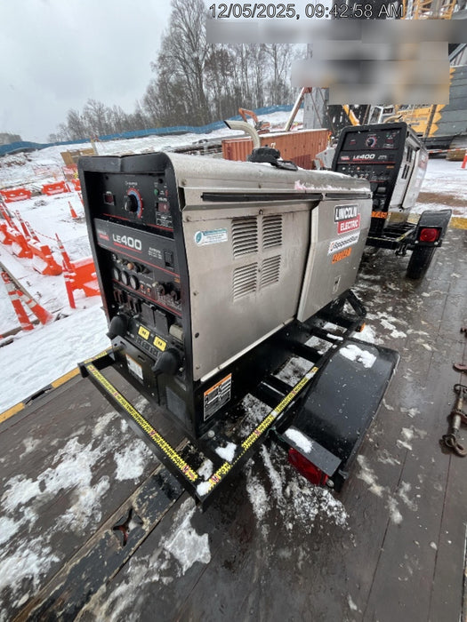 2024 Lincoln Electric LE400 Kubota V1505, Trlr, Cable Rack, Light Kit, ES Decals, T3