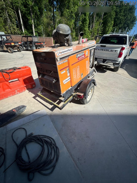 2021 Lincoln Electric Vantage 549X Ready Pak 3, ORANGE (includes trailer, cable rack, fender light kit)