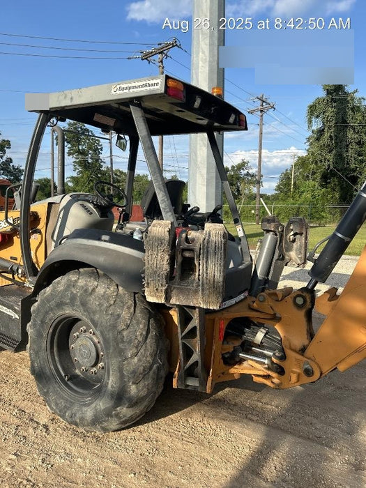 2020 Case 580N EP - Extendable Backhoe Canopy 4WD, Extendable Stick, Pilot Controls, 2 Way Hydraulics, Ride Control, TAG Manual QC