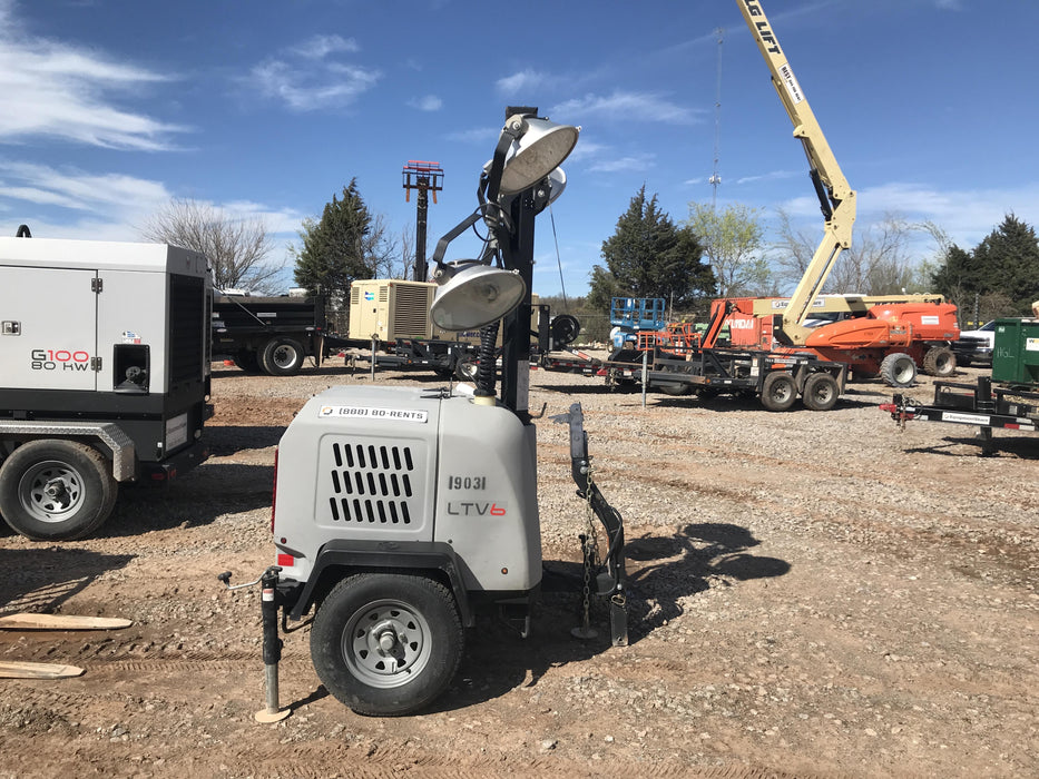 2018 Wacker Neuson LTV6L-MH Wacker Neuson LTV6L Mobile Light Tower w/Fuel Level Sensor Installed