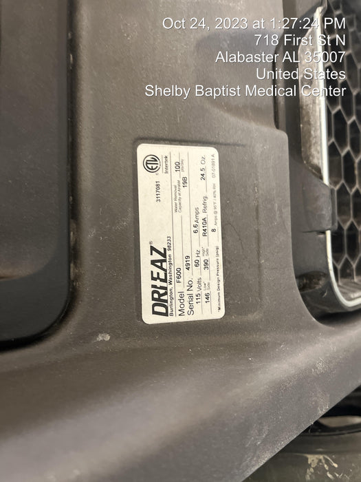 2020 DRI-EAZ LGR6000Li