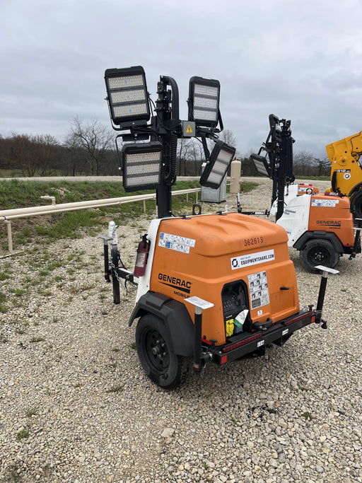 2023 Generac MLT2 Diesel, Flex Switch 120V Input, Powerzone Controller, 
(4) 320W LED Lights, 4kW Generator, 39.9 Gal Fuel Tank, 2" Ball, T3