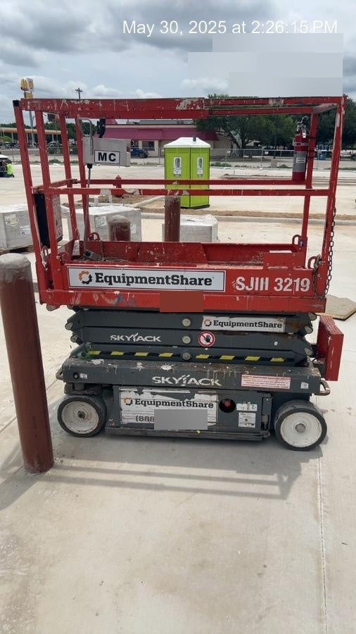 2019 Skyjack SJIII-3219 Skyjack SJIII3219 Standard w/Trojan Batteries