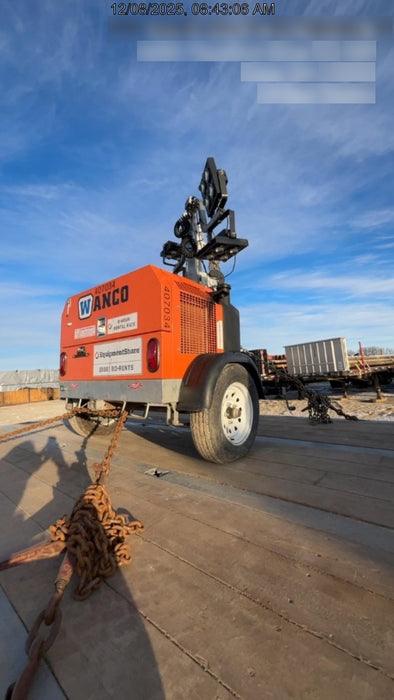 2024 Wanco WLTT-4MM4K Diesel, Deep Sea Controller, Shore Power Plug, Auto Start, (4) 350W LED Floodlights, 4kW Generator, 60 Gal Fuel Tank, 2" Ball, T3