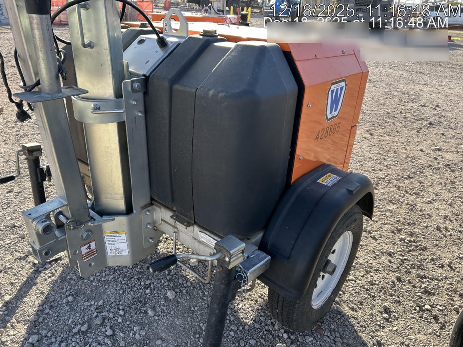 2024 Wanco WLTT-4MM4K Diesel, Deep Sea Controller, Shore Power Plug, Auto Start, (4) 350W LED Floodlights, 4kW Generator, 60 Gal Fuel Tank, 2" Ball, T3