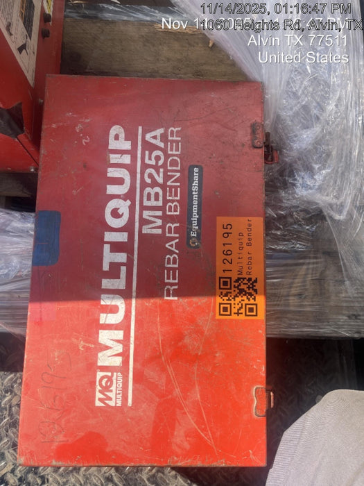 2021 MULTIQUIP MB25A