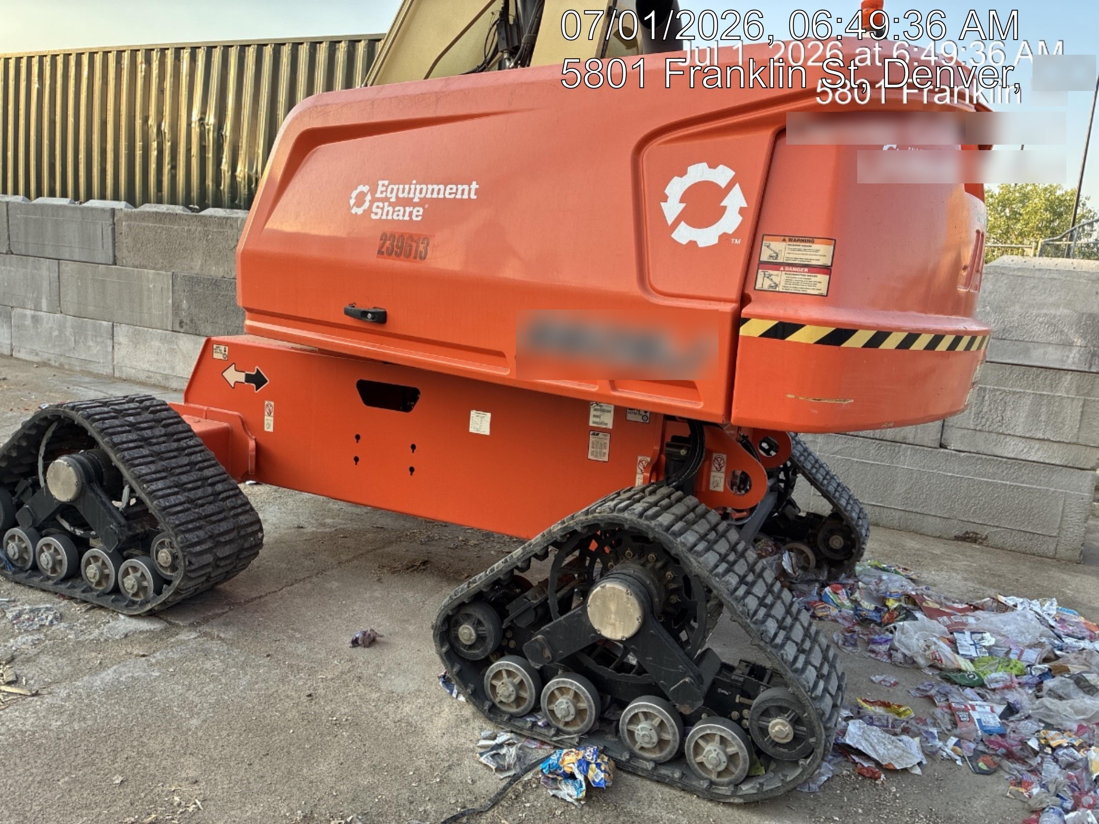 2022 JLG 660SJ Quad Track