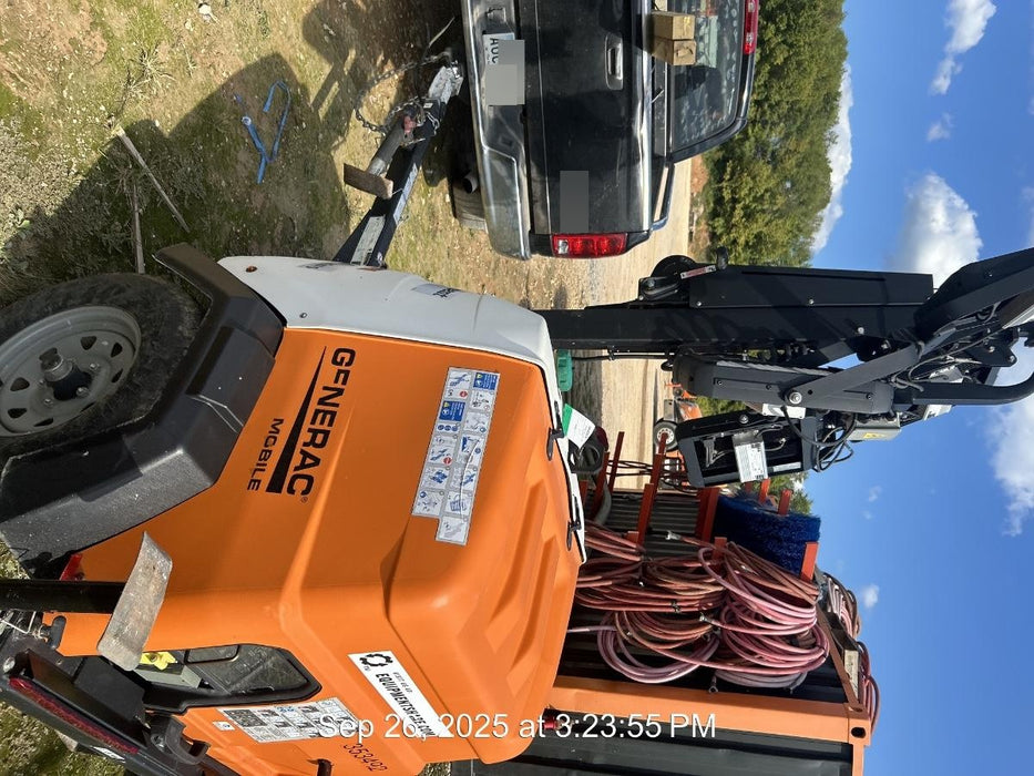 2023 Generac MLT2 Diesel, Flex Switch 120V Input, Powerzone Controller, (4) 320W LED Lights, 4kW Generator, 39.9 Gal Fuel Tank, 2" Ball, T3