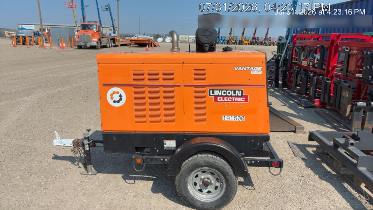 2023 Lincoln Electric Vantage 549X Crosslink Technology, Trailer Mounted, ES Decals, T3