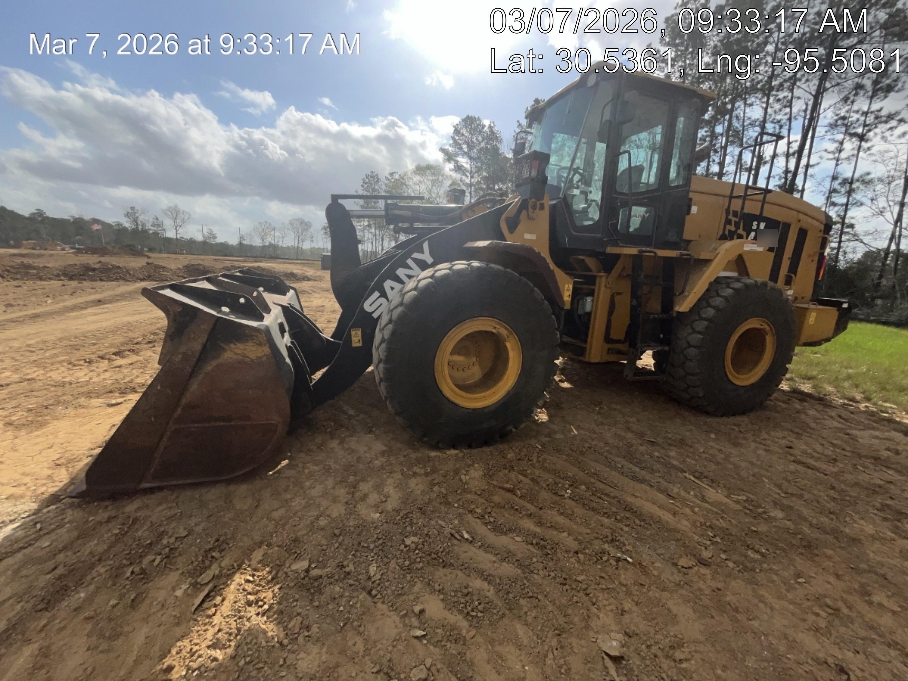 2019 Sany SW405K Tier 4, Cab, 3rd Function Hydraulics Smooth Pin On Bucket